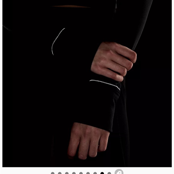 Lululemon It's Rulu Ribbed Cropped Half Zip Updated - Picture 8 of 16